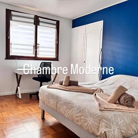 公寓 Spacieux 4p Familial Renove 尼斯